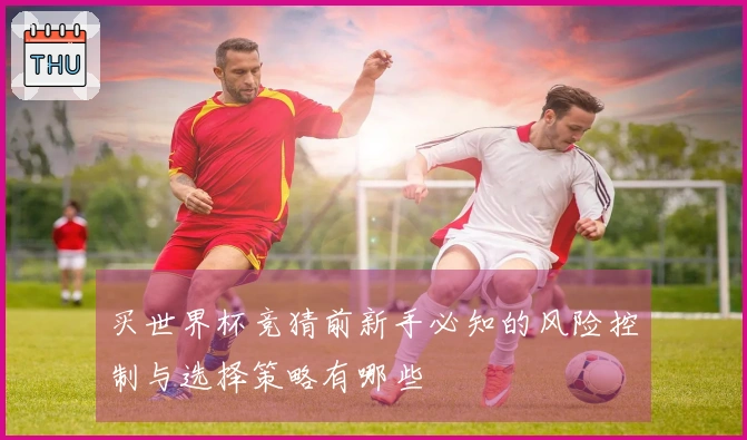 买世界杯竞猜前新手必知的风险控制与选择策略有哪些