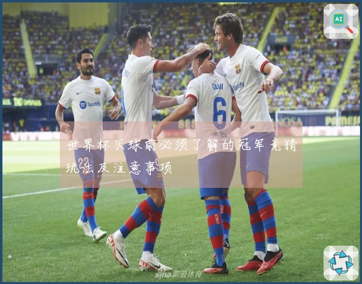 世界杯买球前必须了解的冠军竞猜玩法及注意事项